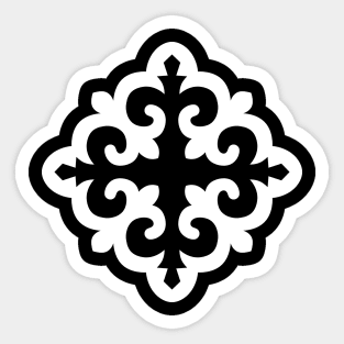 Oriental nomadic ornament Sticker